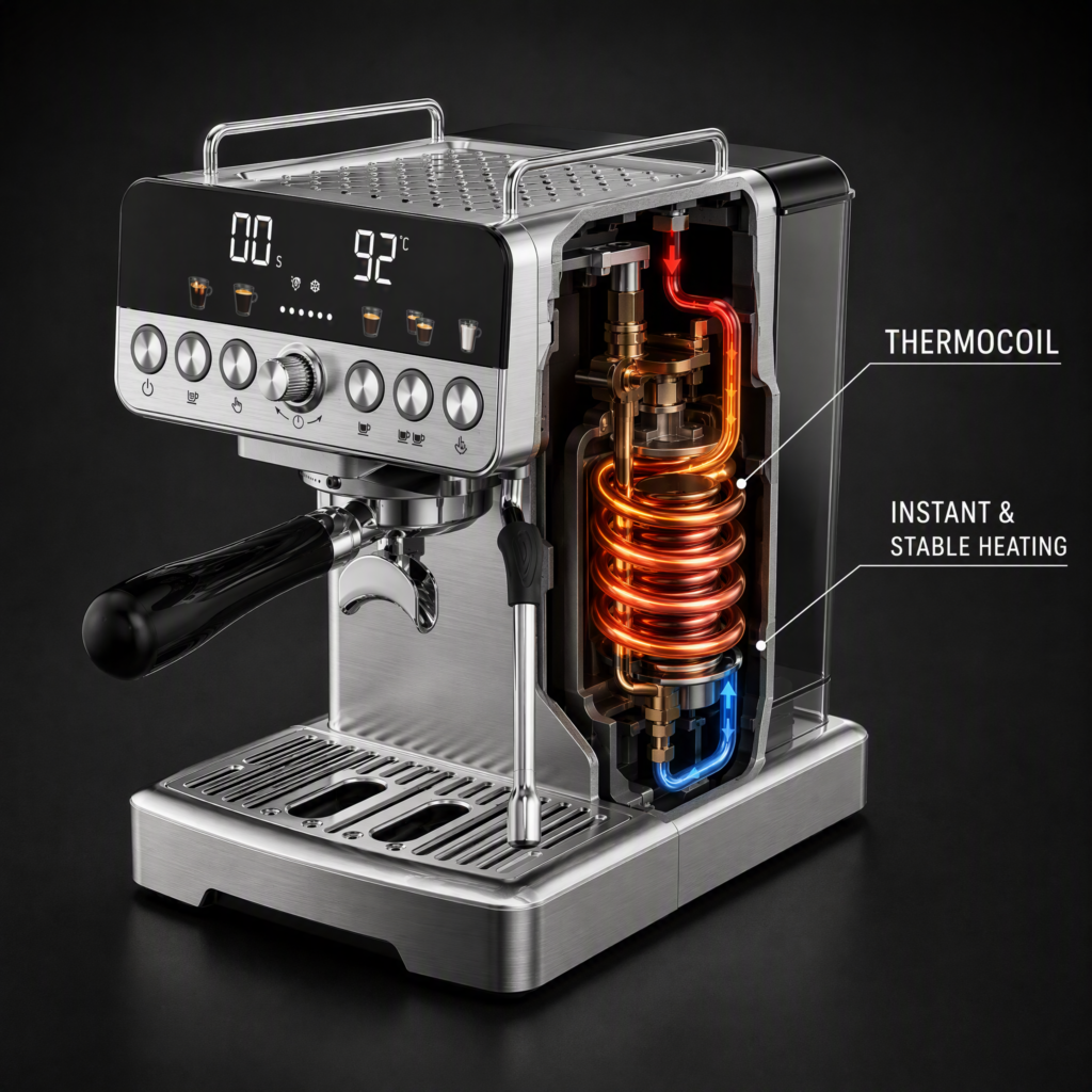 EM3220 Espresso Coffee Machine feature visual